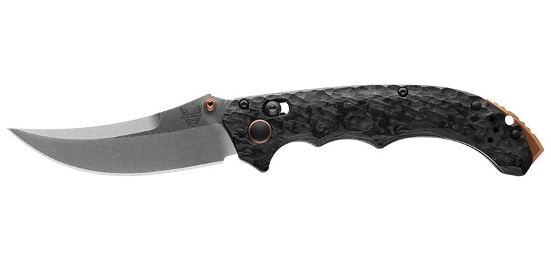 Couteau pliant Benchmade Mini Bedlam 865-02 acier CPM S90V lame 88 mm