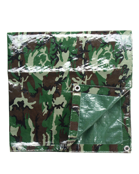 Bâche de protection Mil-Tec en polyéthylène 190 x 300 cm colonne d'eau 3000 mm