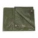 Bâche utilitaire Mil-Tec 4,80 × 6 m polyéthylène double densité colonne d'eau 3 000 mm