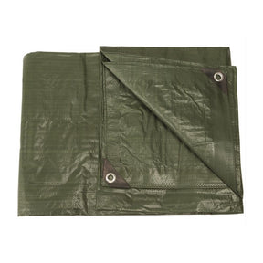 Bâche utilitaire Mil-Tec 4,80 × 6 m polyéthylène double densité colonne d'eau 3 000 mm