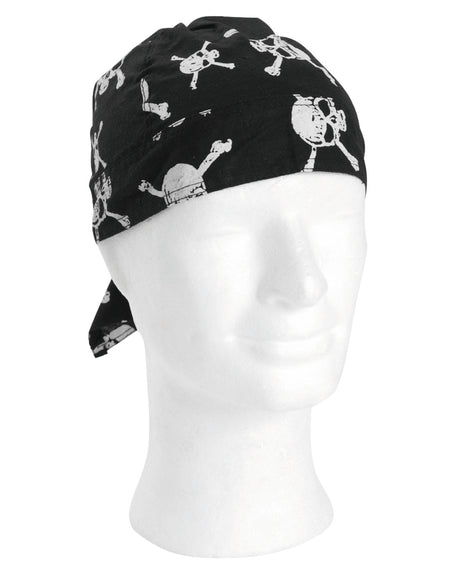 Bandana de tête Mil-Tec en coton 100 % à nouer sous un casque ou une casquette