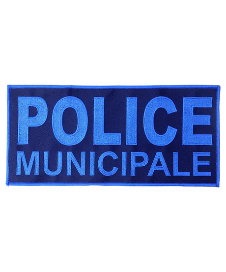 Bande de poitrine Police Municipale GK Pro basse visibilité en deux formats