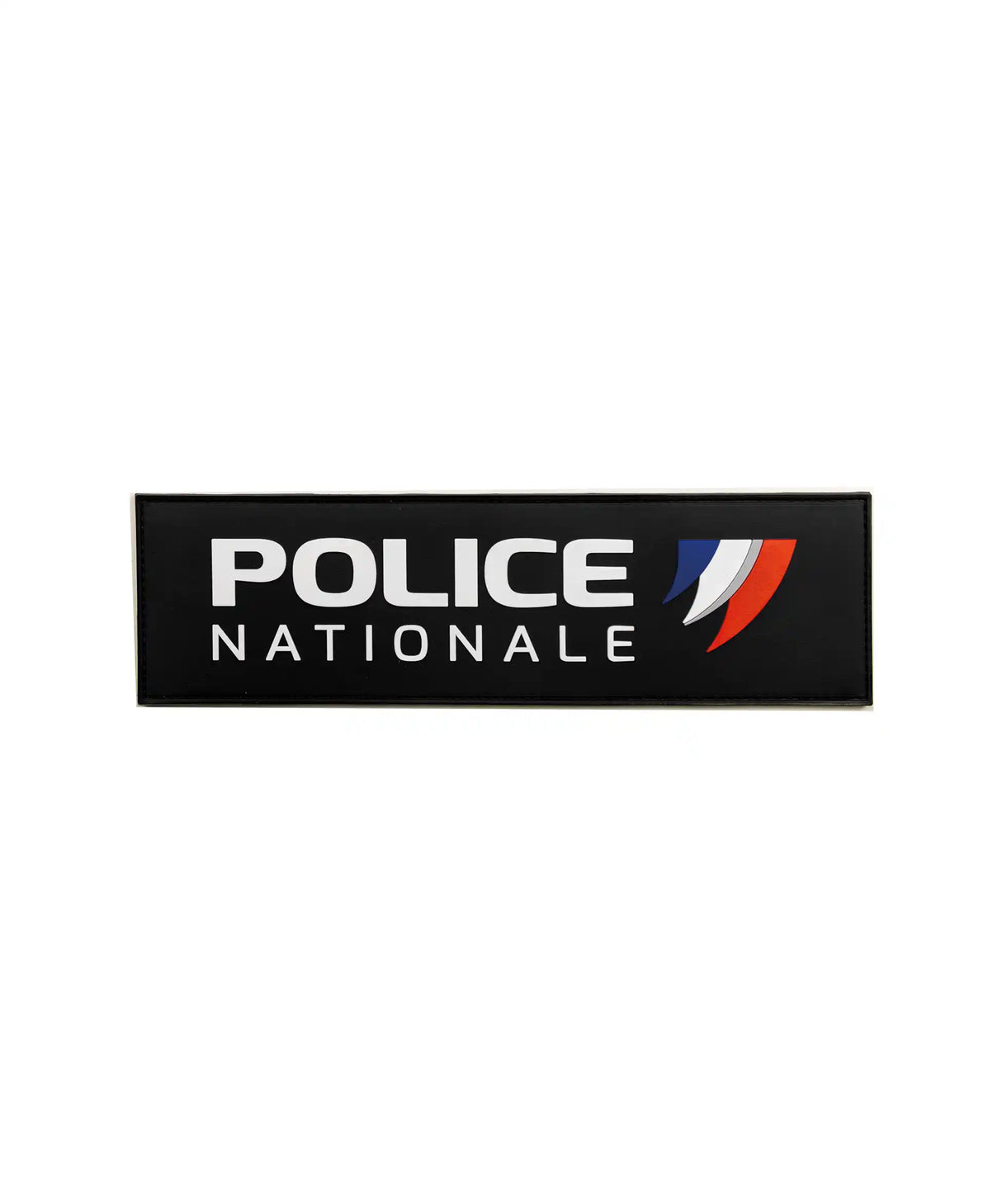 Bande de poitrine Police Nationale GK Pro en gomme à dos auto-agrippant deux formats