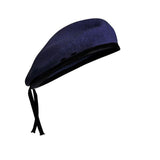 Béret Le Centurion BFA en laine mérinos, bord cuir et doublure acétate