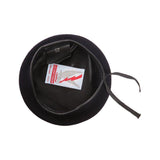 Béret Le Centurion BFA en laine mérinos, bord cuir et doublure acétate