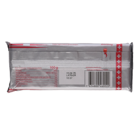 Biscuit militaire suisse Mil-Tec ration de survie sachet de 100 g fabriqué en Suisse
