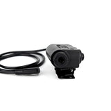 Boîtier PTT Earmor M51 prise Nexus TP-120 OTAN pour poste radio Hytera BD505