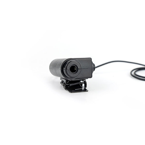 Boîtier PTT Earmor M52 avec bouton déporté M50 et connectique radio 14 broches