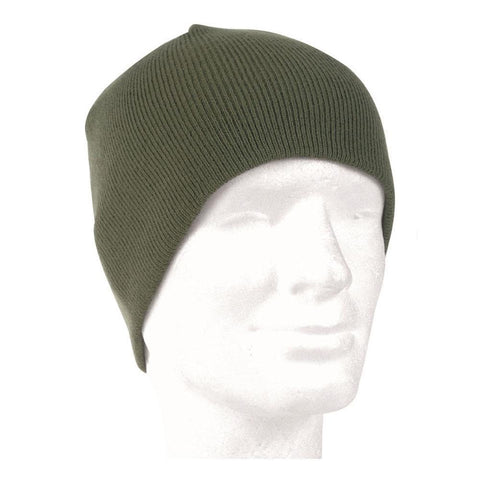 Bonnet Mil-Tec en polyacrylique tricoté maille serrée à coupe ajustée