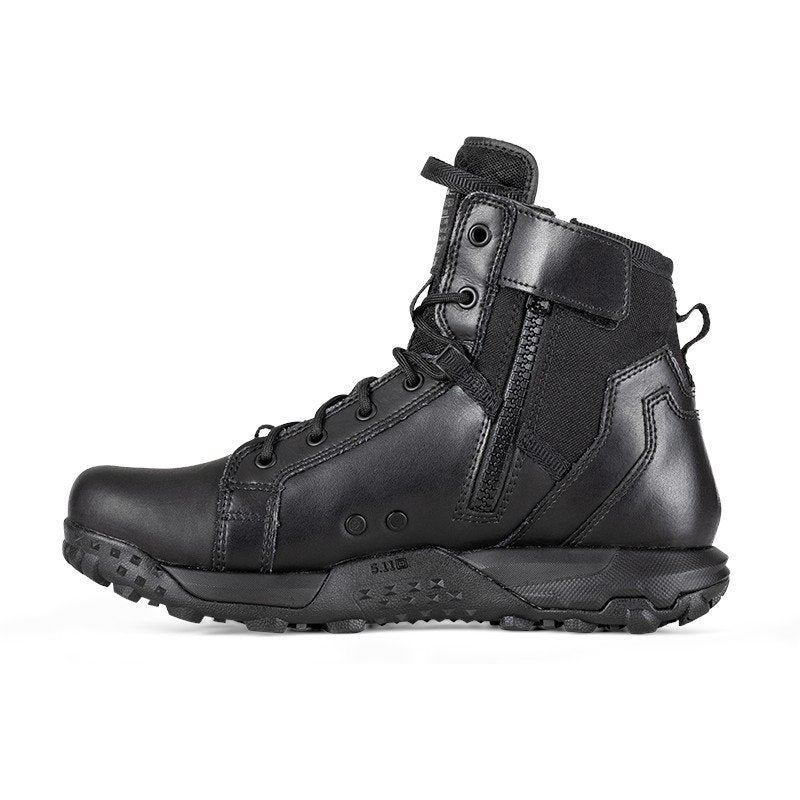 Bottes All Terrain 6 pouces 5.11 Tactical fermeture à glissière YKK cuir et nylon
