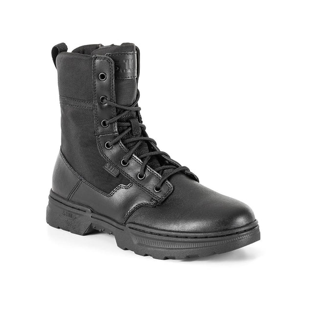 Bottes Speed 4.0 8 pouces 5.11 Tactical fermeture à glissière latérale YKK cuir nylon