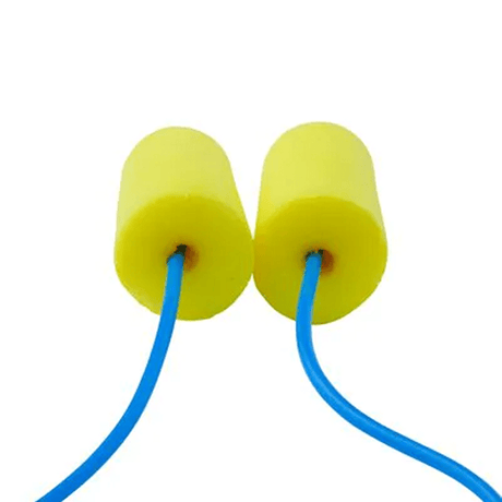 Bouchons anti-bruit 3M™ E-A-Rsoft™ Yellow Neons™ avec cordon [SNR : 34 dB / H=33 M=33 L=30]