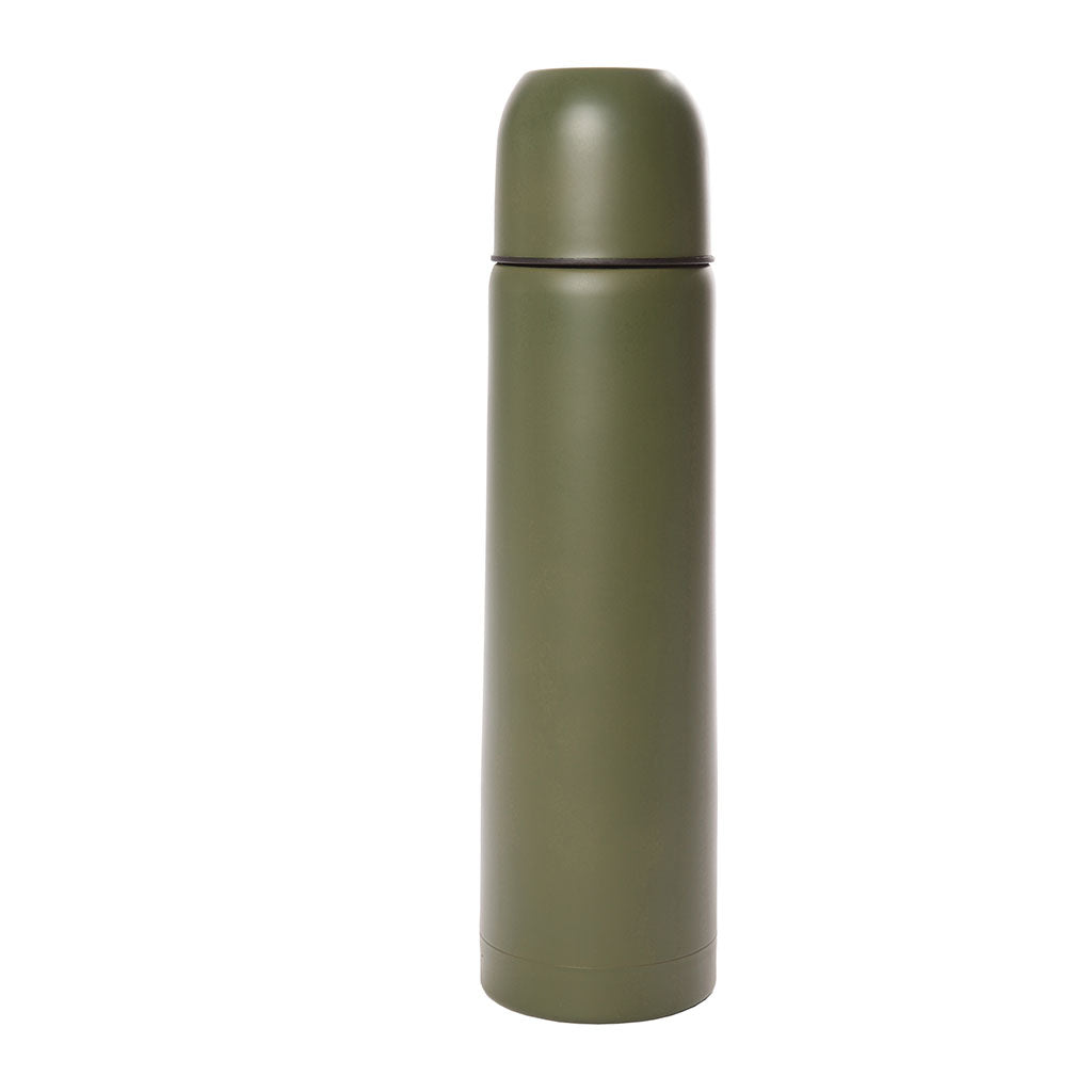 Bouteille isotherme Ares en métal 1 litre pour boisson chaude ou fraîche