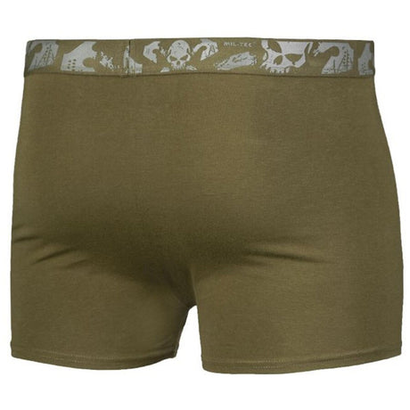 Boxer Mil-Tec Skull en coton stretch (lot de 2)