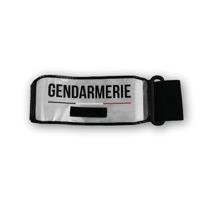Brassard Gendarmerie GK Pro 160 x 65 mm rétroréfléchissant avec emplacement RIO