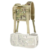 Brêlage Condor H-Harness bretelles contour maille aérée trois rangées de sangles