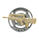 Brevet de moniteur ISTC Boussemart insigne de qualification métallique pour la tenue