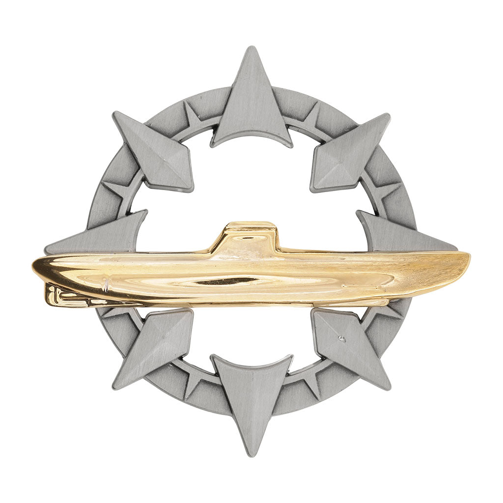 Brevet élémentaire de sous-marinier Boussemart insigne de qualification en métal