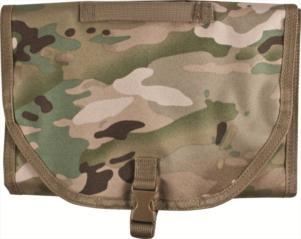 Trousse de toilette BCB Combat Wash Bag déployante 67 x 25 cm avec miroir amovible