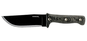 Couteau à lame fixe Condor Crotalus acier 1075 High Carbon lame 140 mm