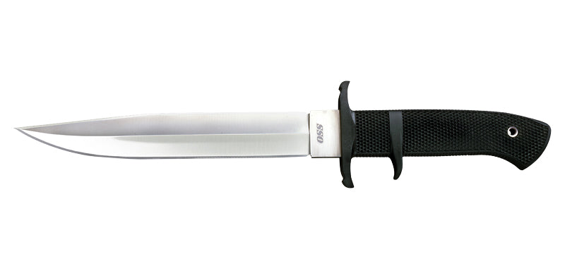 Dague Cold Steel OSS acier AUS8 lame 210 mm lame drop point double tranchant
