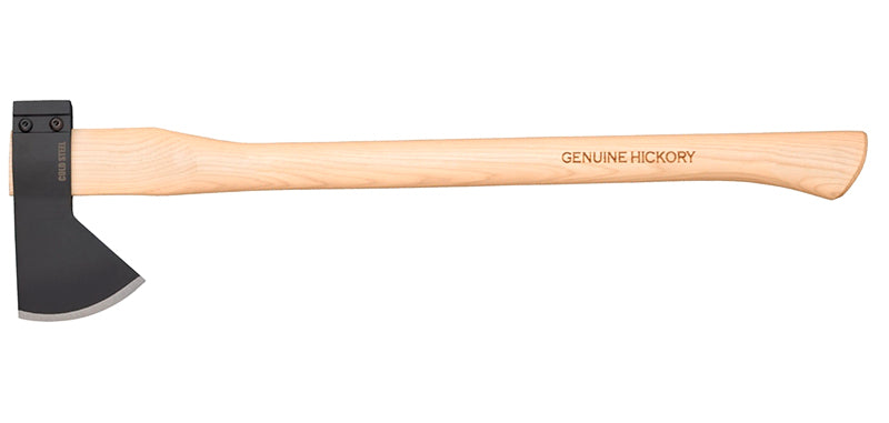 Hache Cold Steel Hudson Bay Camp Axe acier 1055 High Carbon lame 105 mm