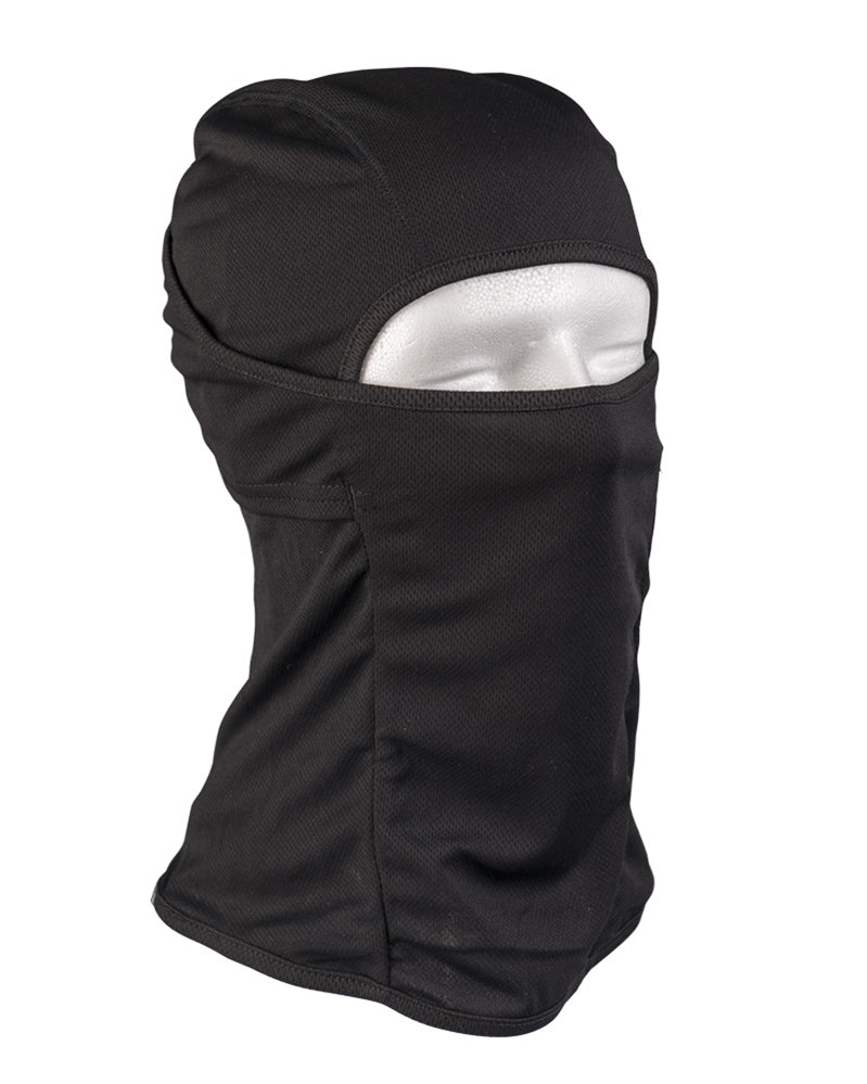 Cagoule tactique ouverte Mil-Tec en polyester respirant compatible sous casque