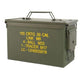 Caisse à munitions Mil-Tec type US M2A1 en acier DC01 calibre .50 avec poignée et mécanisme de verrouillage