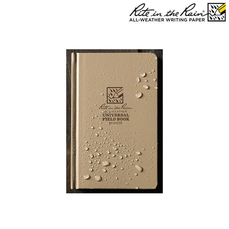 Carnet Rite In The Rain couverture tissu reliure cousue 9,5 × 16,5 cm 160 pages