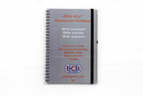 Carnet de notes BCB Write Wet en papier imperméable recyclable avec crayon fourni
