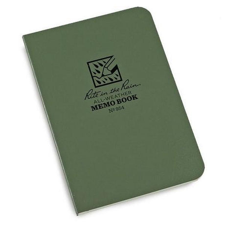 Carnet de notes étanche Rite in the Rain 954 format 9 x 13 cm 56 feuilles couverture souple