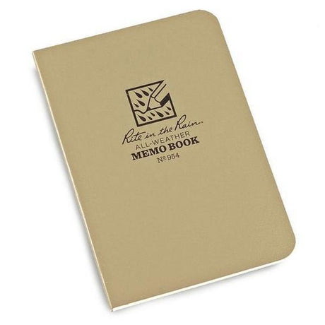 Carnet de notes étanche Rite in the Rain 954 format 9 x 13 cm 56 feuilles couverture souple