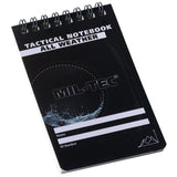 Carnet tactique Mil-Tec étanche 48 feuillets format 75 × 130 mm