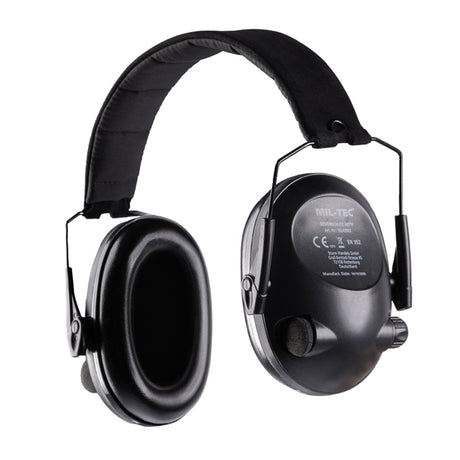 Casque anti-bruit actif Mil-Tec conforme SNR 25 dB