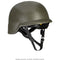 Casque de combat de présentation en aramide, coque déclassée issue d'un lot