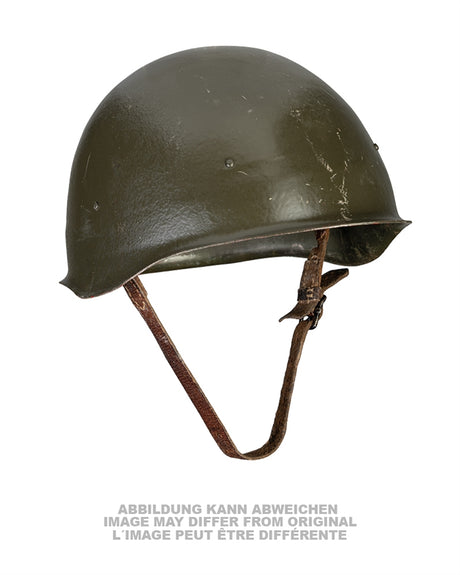 Casque de combat hongrois de présentation à coiffe textile, pièce déclassée