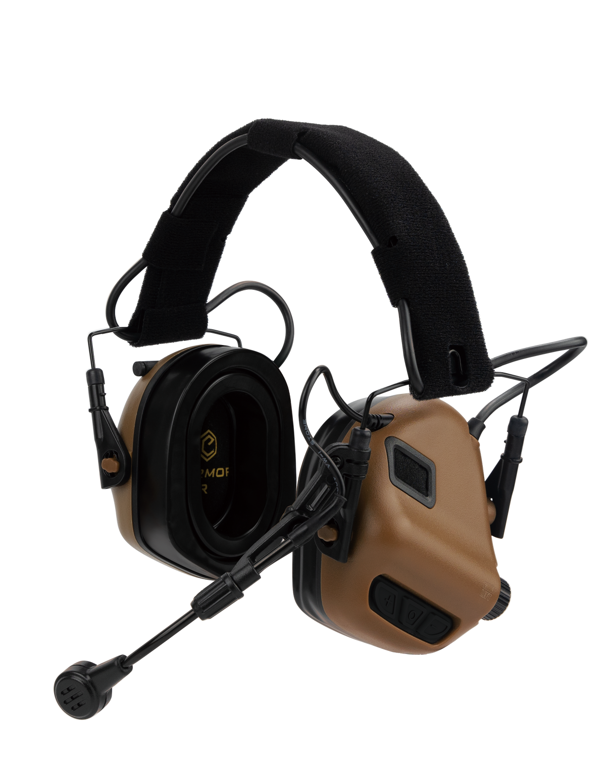 Casque de communication Earmor M32 Mark 4 NRR 22 dB prise U-174 OTAN micro détachable