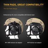 Casque de communication bi-canal Earmor M33 PRO deux réseaux radio simultanés