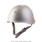 Casque de présentation type italien M33 en acier avec jugulaire en cuir