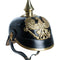 Casque d'entraînement Mil-Tec Pickelhaube prussien cuir de buffle pointe en laiton