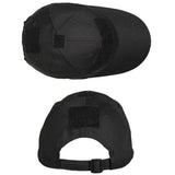 Casquette Mil-Tec Tactical 65 % polyester 35 % coton avec trois surfaces auto-agrippantes et boucle réglable