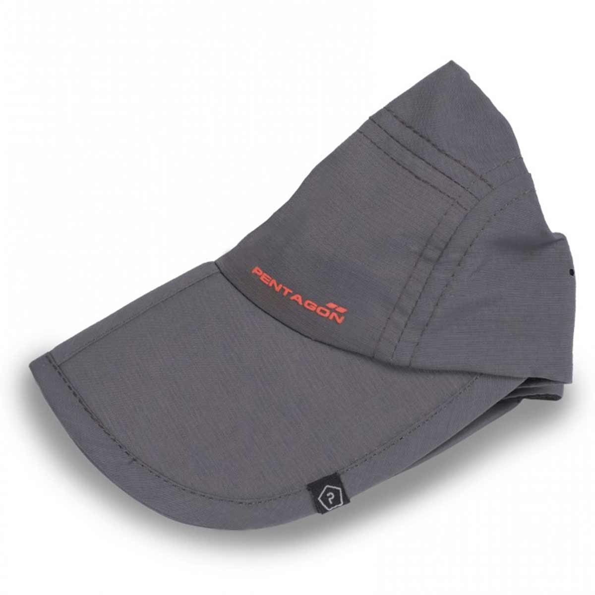 Casquette Pentagon Zakros pliable en nylon à aérations laser et traitement anti-UV