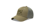 Casquette Trucker Wiley X 6 panneaux à visière pré-courbée et maille arrière aérée