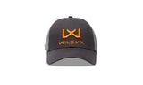 Casquette Trucker Wiley X 6 panneaux à visière pré-courbée et maille arrière aérée