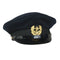 Casquette à visière type marine Mil-Tec en coton doublée polyester avec insigne en laiton