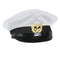 Casquette à visière type marine Mil-Tec en coton doublée polyester avec insigne en laiton