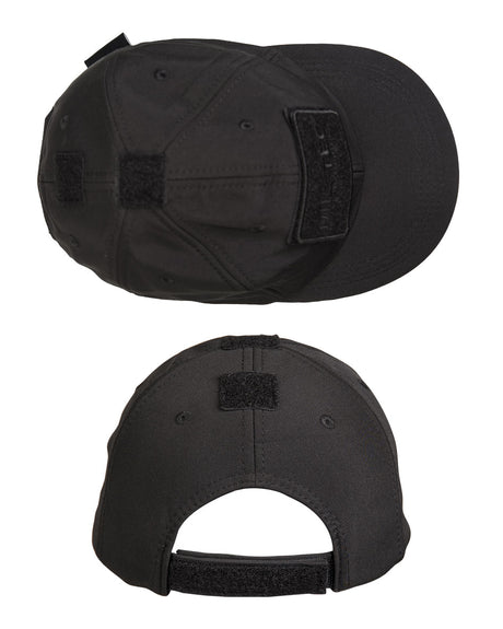 Casquette softshell Mil-Tec doublée polaire quatre surfaces auto-agrippantes réglable