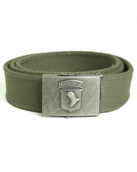 Ceinture Mil-Tec Airborne en polyester 40 mm à boucle acier longueur 130 cm
