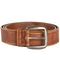 Ceinture Vintage Mil-Tec en cuir de bovin enduit 4 cm à boucle en zinc