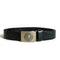 Ceinture de pantalon Mil-Tec en cuir de bovin 3 cm avec boucle en zinc